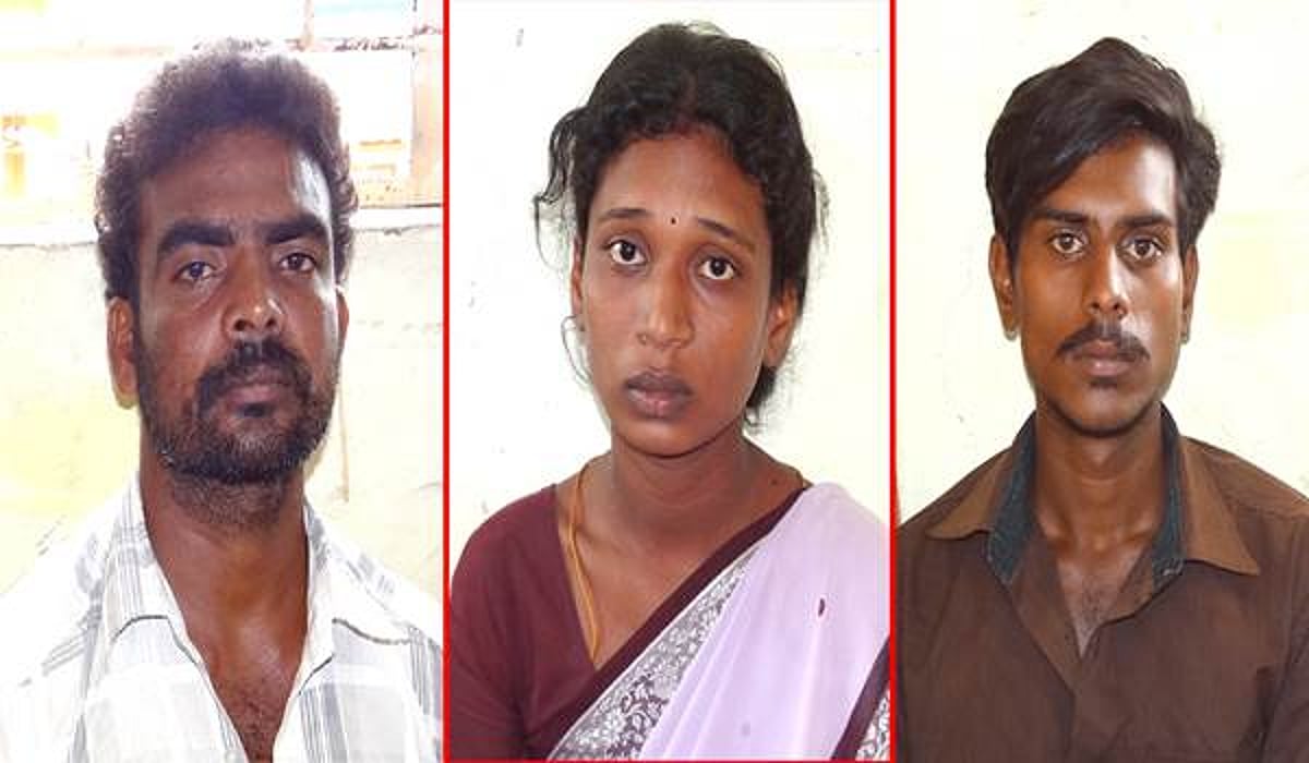 பழனியருகே பேன்சி கடைக்காரர் கொலை வழக்கில் பெண் உட்பட மூன்று பேர் கைது